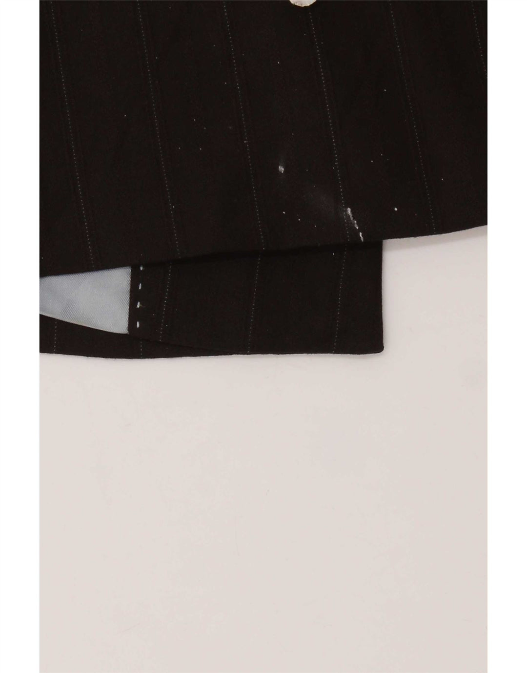 Sobretudo feminino Marks & Spencer UK 20 2XL poliéster listrado marrom
