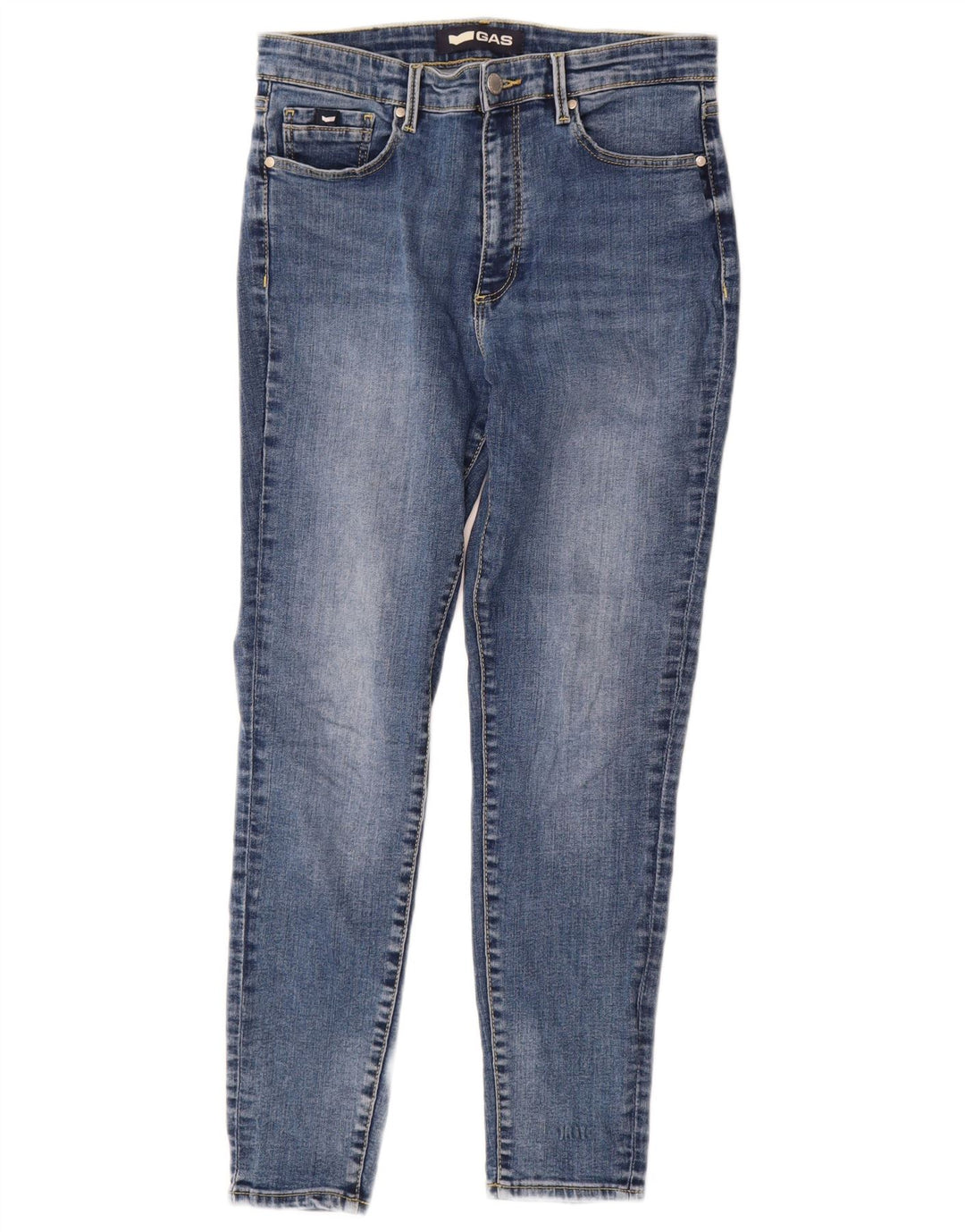 Jeans skinny feminino Gas W30 L28 azul