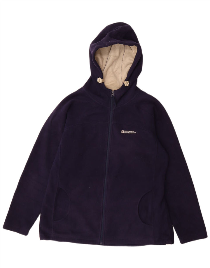 Jaqueta feminina de lã com capuz MOUNTAIN WAREHOUSE Reino Unido 16 grande azul marinho