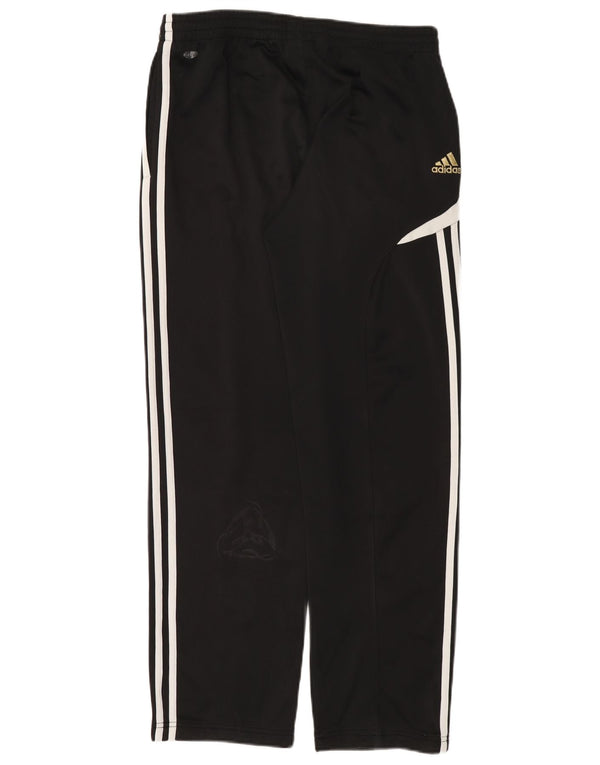 ADIDAS Mens Clima 365 Graphic Tracksuit Calças Médias Pretas Colourblock