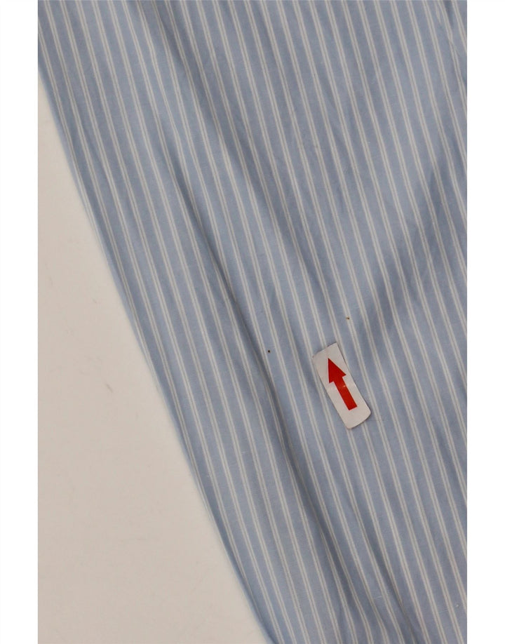 Camisa Woolrich para meninos 13-14 anos algodão listrado azul
