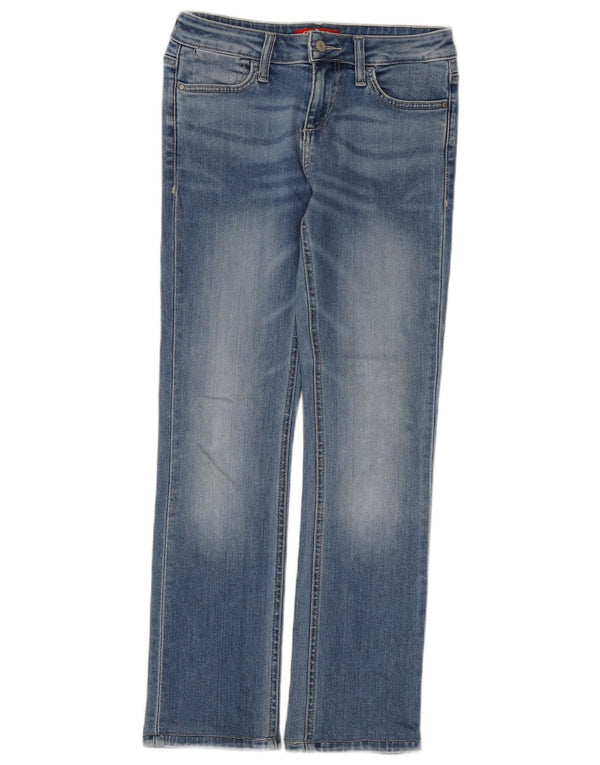 Guess Jeans retos femininos W27 L28 algodão azul