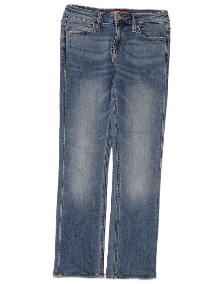Guess Jeans retos femininos W27 L28 algodão azul