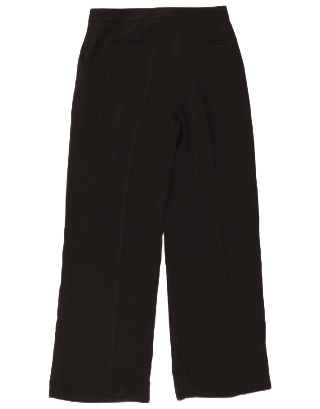 Calça casual feminina Zara Pegged médio W28 L32 poliéster preto