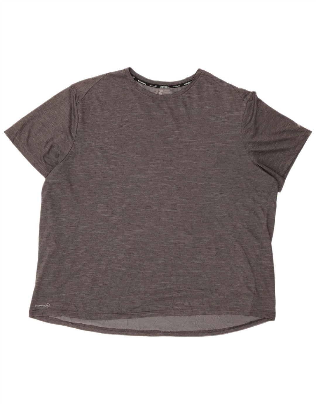 Camiseta masculina RUSSELL ATLÉTICA Top 2XL Poliéster Cinza