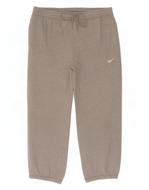 Calça de treino masculina Nike Joggers 2XL algodão cinza