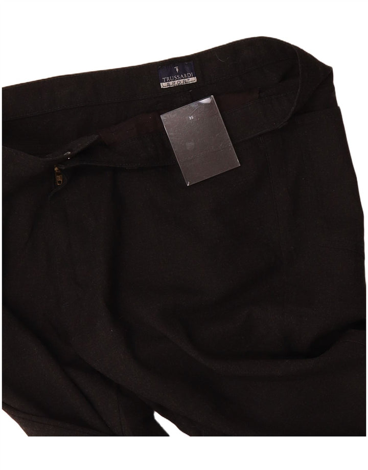 Calça casual reta masculina TRUSSARDI W36 L32 cinza