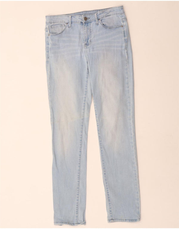 Calvin Klein Jeans Slim Feminino W30 L30 Azul Algodão