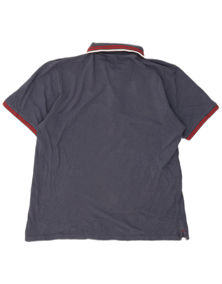 Camisa polo masculina North Sails grande algodão azul marinho