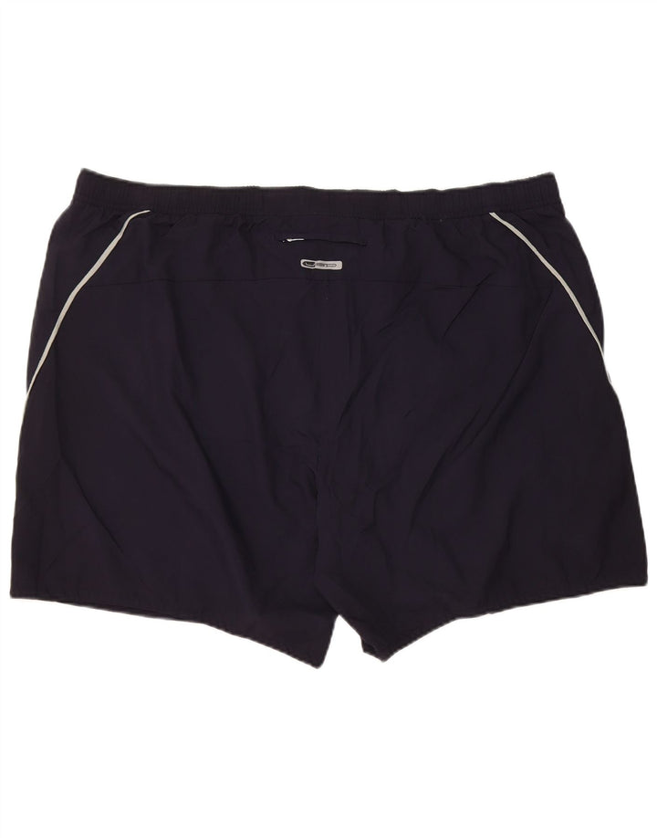 Shorts esportivos masculinos Puma XL azul marinho poliéster