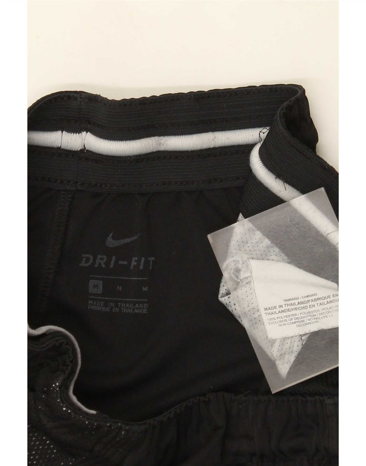 Nike Mens Dri Fit Graphic Sport Shorts Médio Preto Poliéster