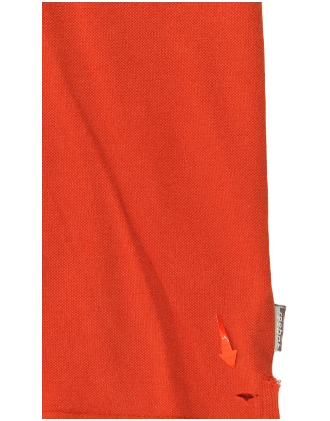 Camisa polo masculina REEBOK XL laranja algodão