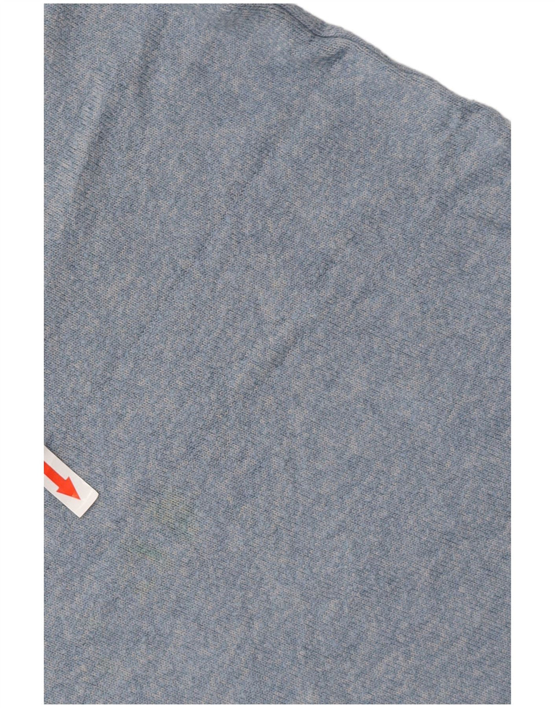 Suéter feminino grande com gola canoa MARKS & SPENCER Reino Unido 10 pequeno azul