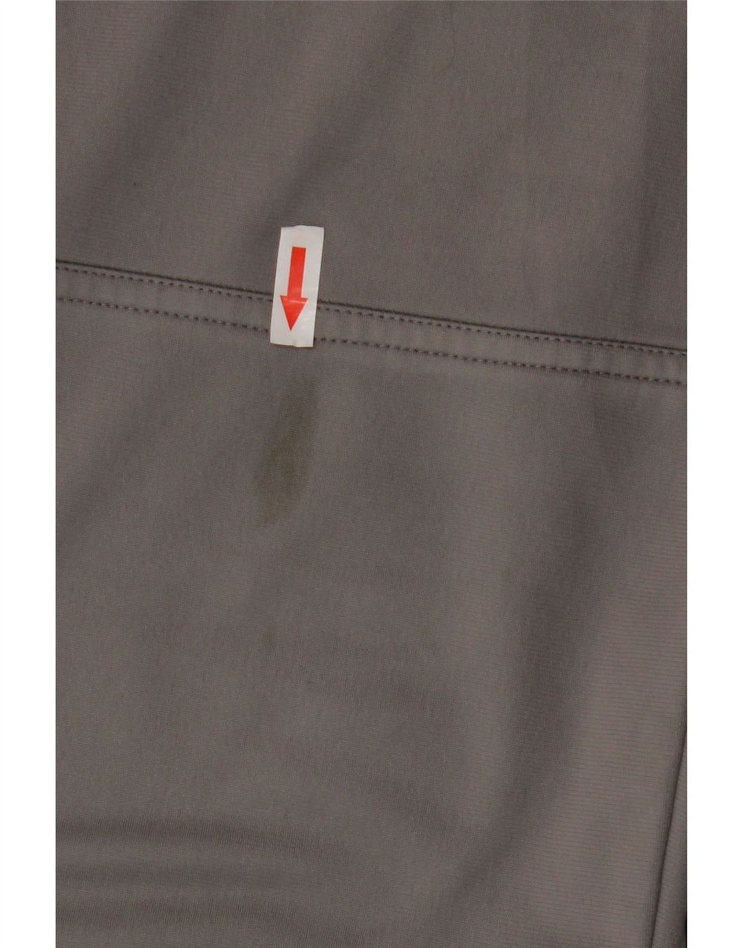 Calça de treino masculina Diadora grande poliéster cinza