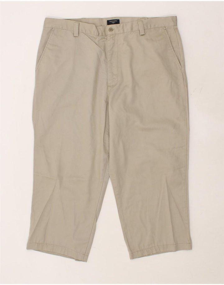 DOCKERS Mens Tapered Chino Trousers W40 L24 Grey Cotton Vintage Dockers and Second-Hand Dockers from Messina Hembry 