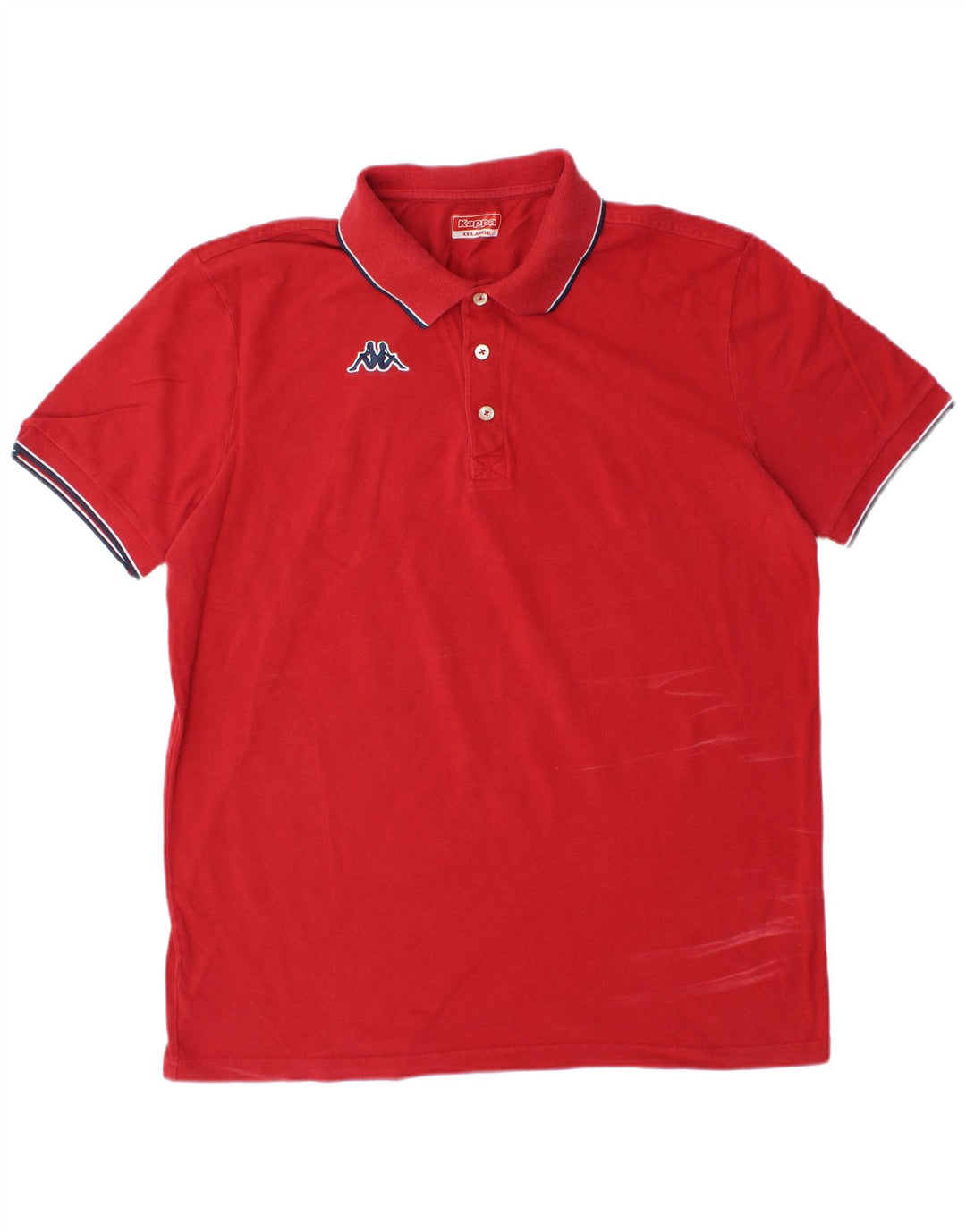 Camisa polo masculina KAPPA 2XL algodão vermelho