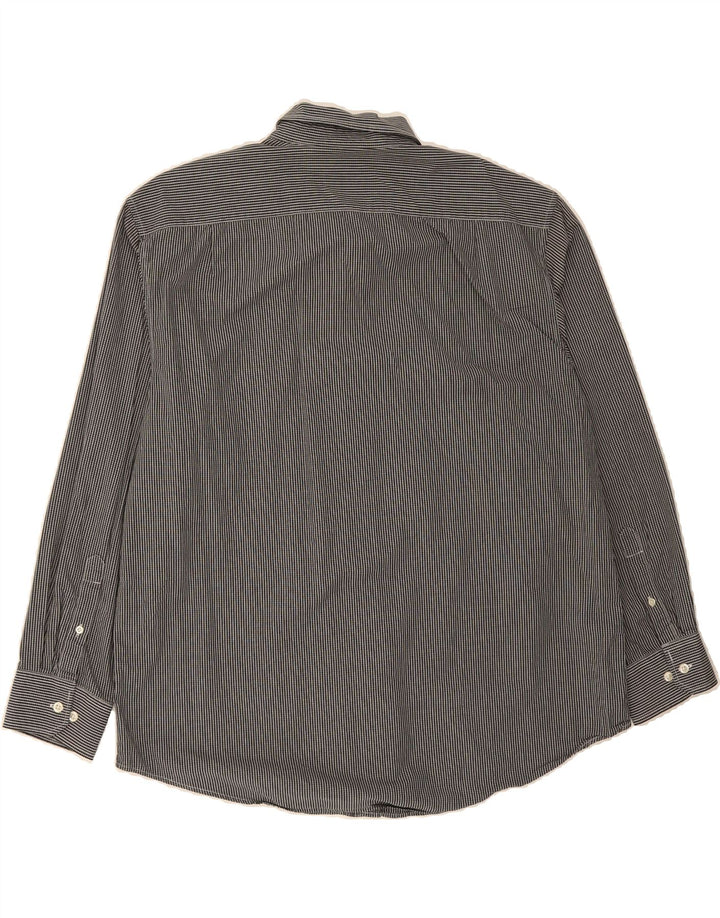 IZOD Mens Shirt XL Black Check Cotton Vintage Izod and Second-Hand Izod from Messina Hembry 