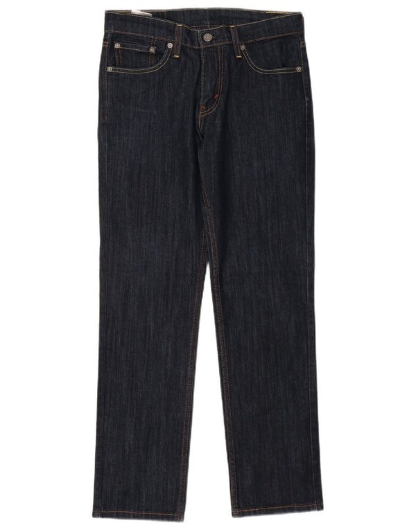 Levi's Masculino 511 Slim Jeans W30 L30 Azul Marinho Algodão