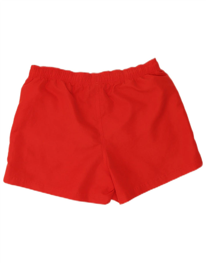 Shorts esportivos masculinos Reebok grandes vermelhos