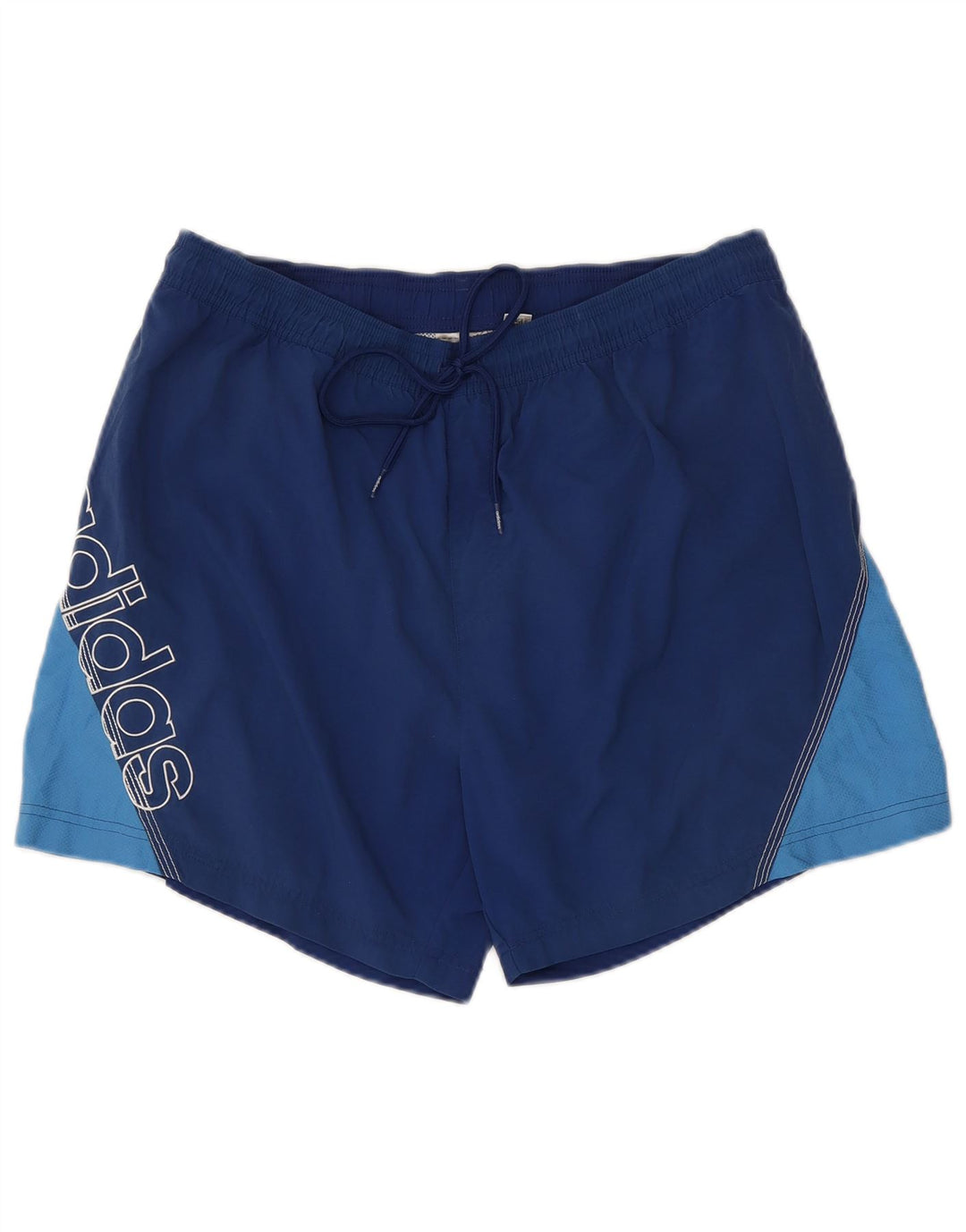 Shorts de natação masculinos Adidas Graphic grande azul colorblock poliamida