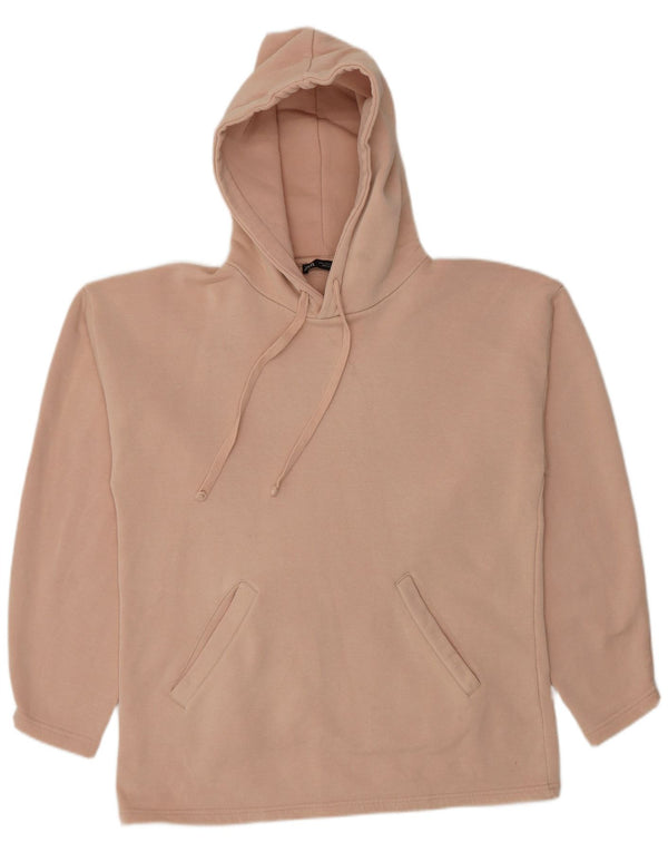 Zara Womens Oversized Hoodie Jumper Reino Unido 10 Pequeno Rosa