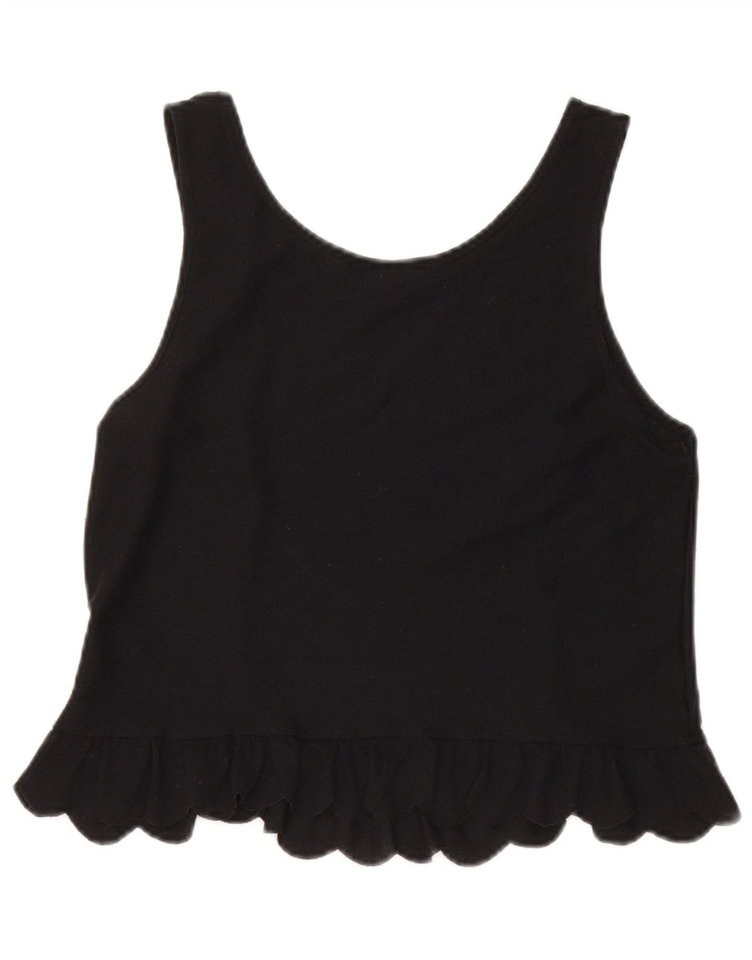 Colete feminino Topshop UK 8 pequeno poliéster preto