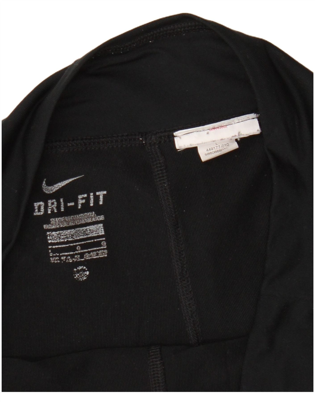 Nike Girls Dri Fit Skort 12-13 anos grande preto