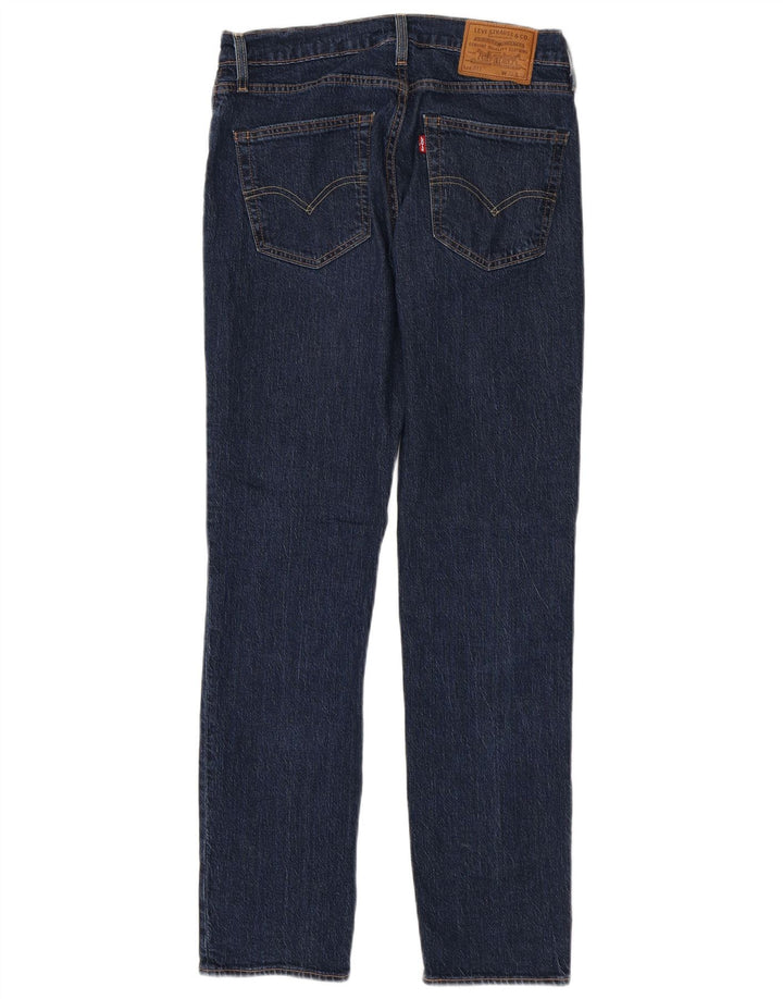 Calça jeans feminina Levi's 511 Slim W30 L32 azul marinho algodão