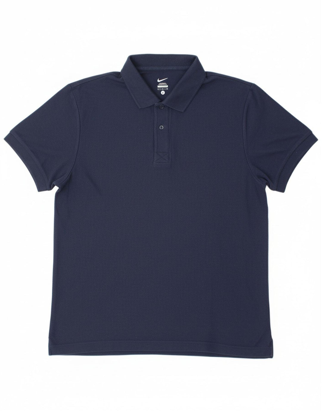 Camisa polo masculina NIKE grande algodão azul marinho