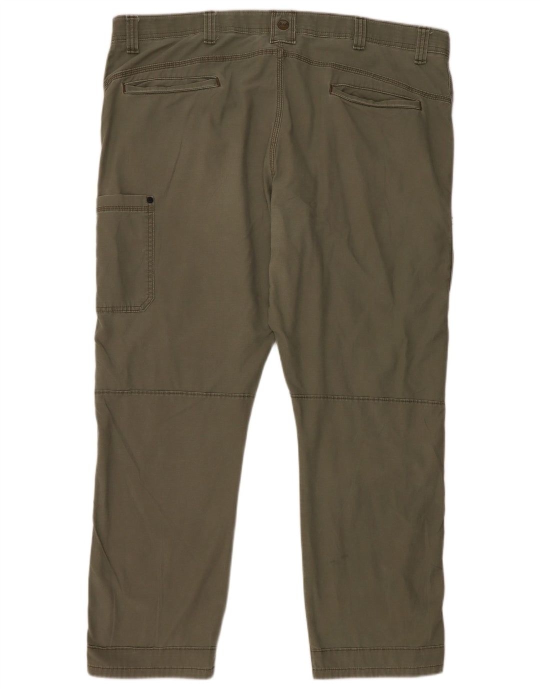 Calça cargo reta masculina WRANGLER W44 L30 algodão cáqui