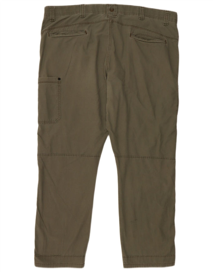 Calça cargo reta masculina WRANGLER W44 L30 algodão cáqui