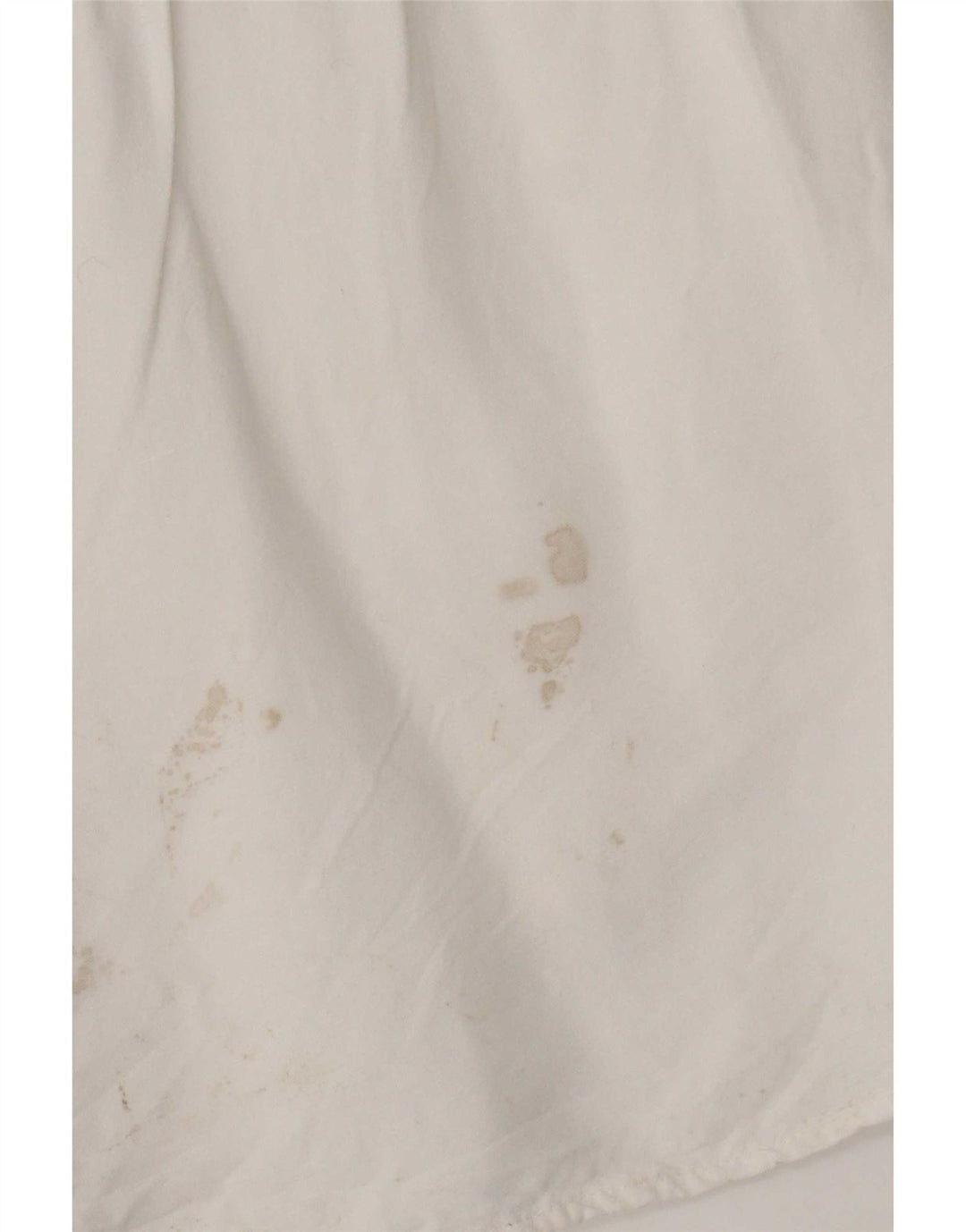 Blusa feminina Zara UK 14 algodão xadrez branco médio