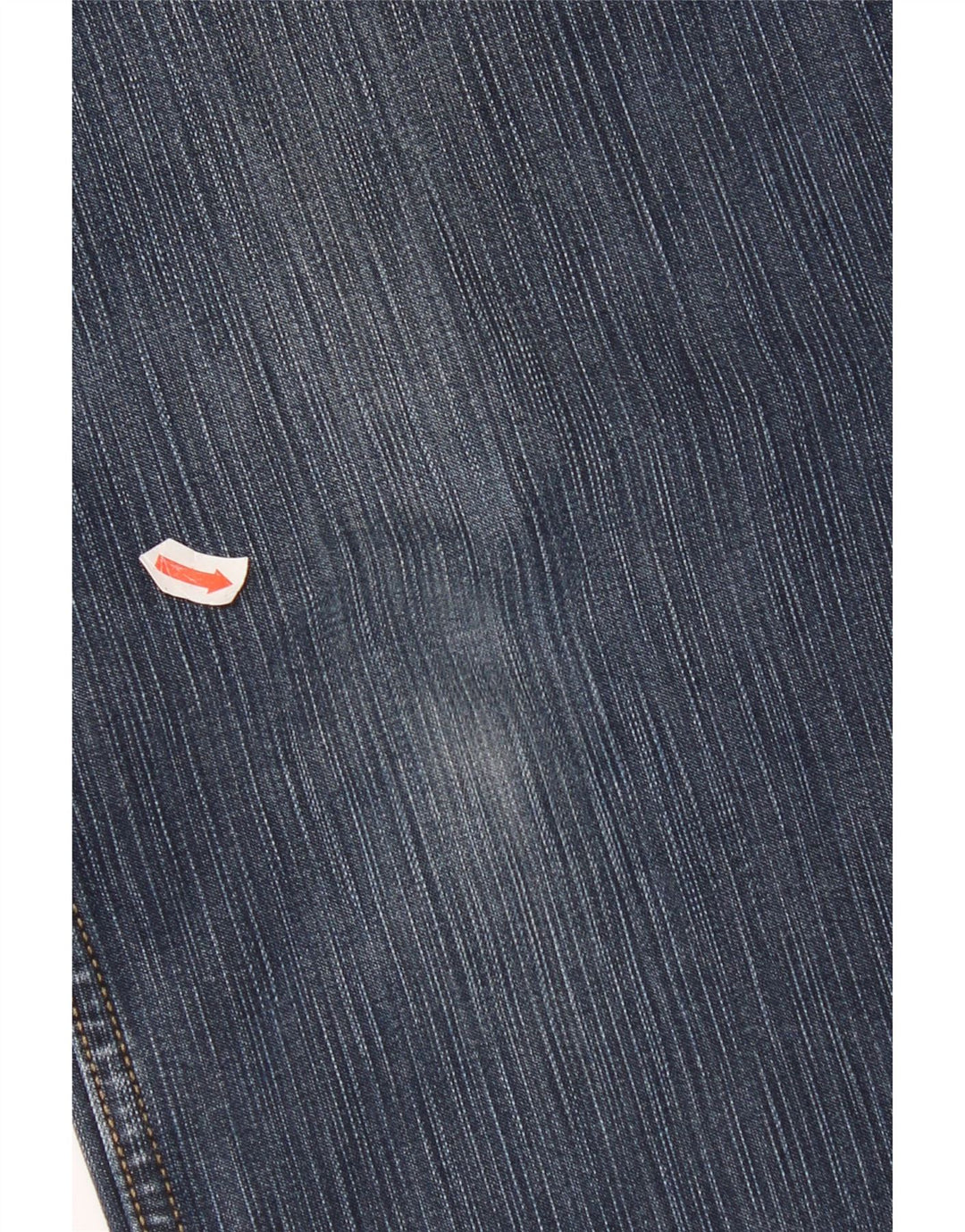 Wrangler feminino regular fit jeans reto W34 L30 algodão azul