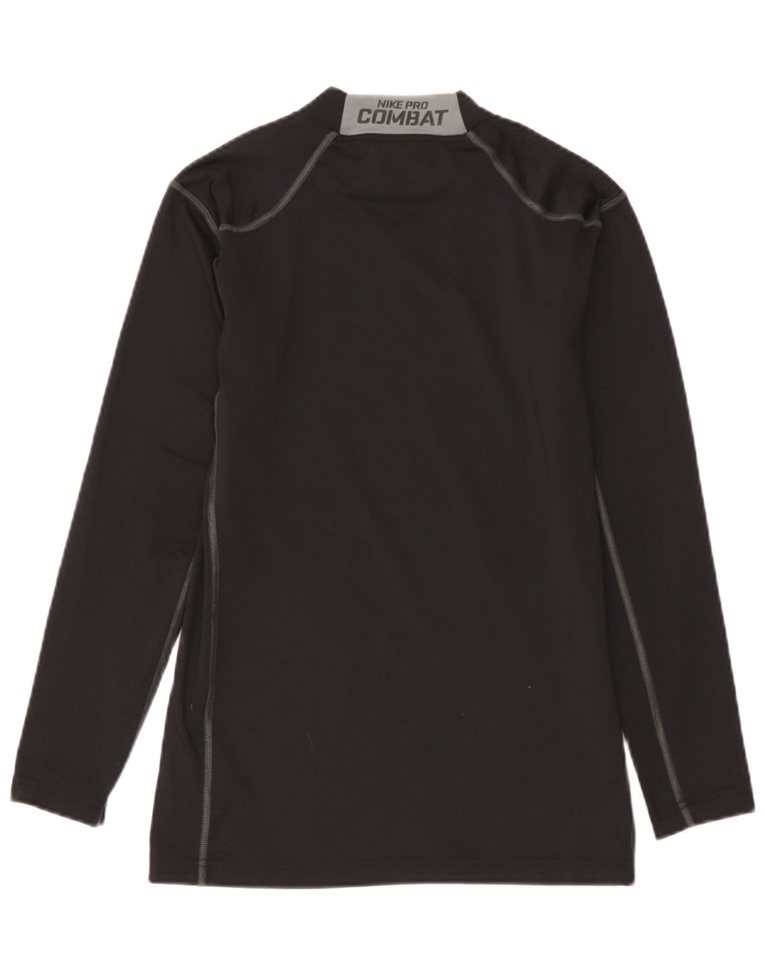 Top masculino Nike manga comprida grande poliéster colorblock preto