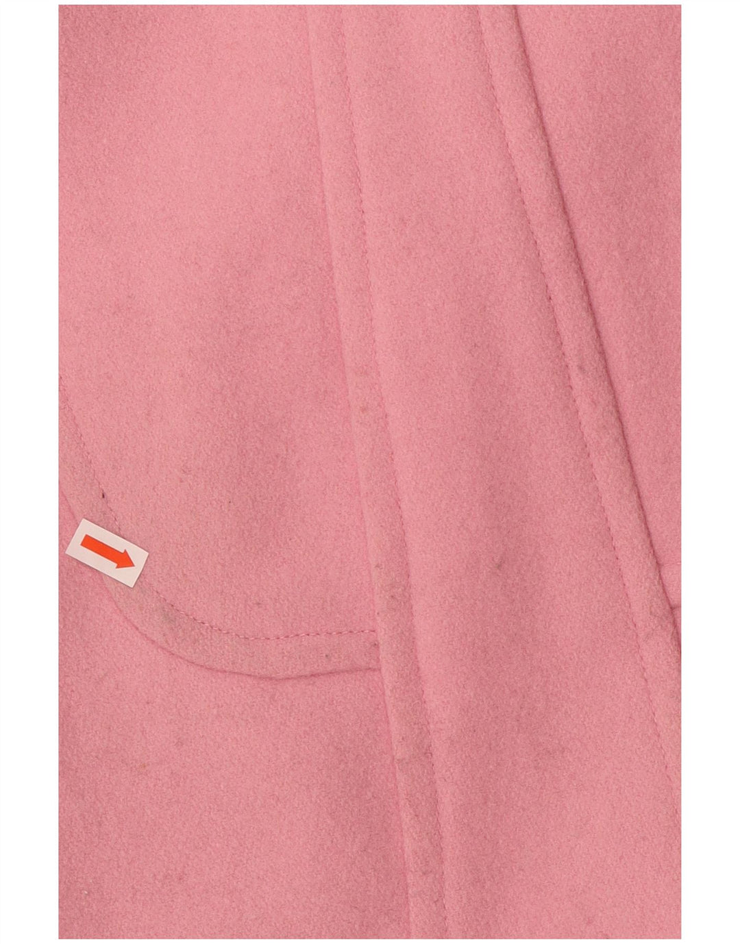 Casaco feminino JACK WILLS com peito duplo Reino Unido 8 lã rosa pequena
