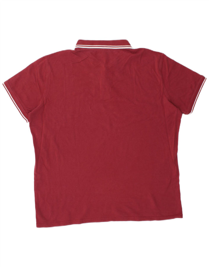 Camisa polo masculina CARRERA Regular Fit 2XL algodão marrom