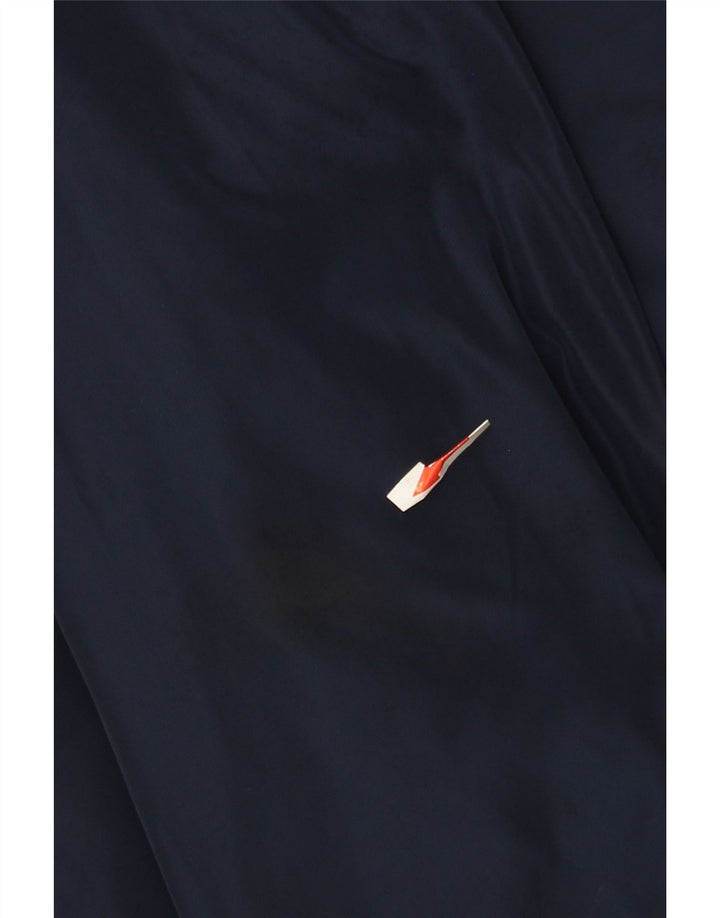 Jaqueta corta-vento masculina Tommy Hilfiger Reino Unido 42 XL azul marinho poliéster