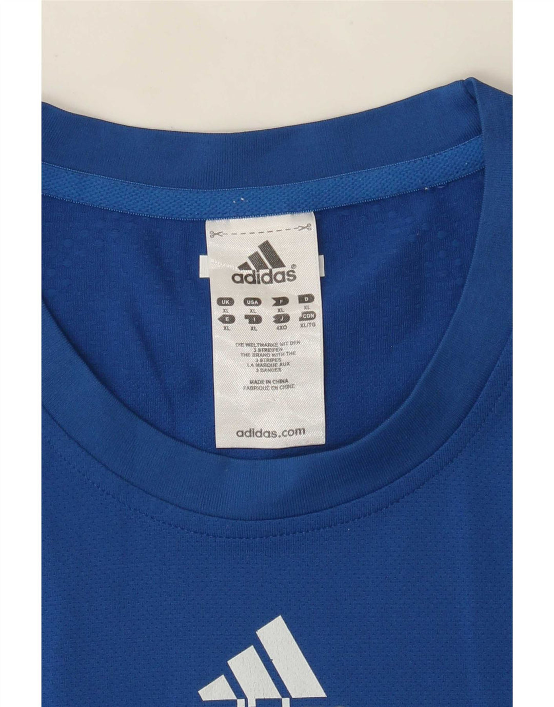 Camiseta Adidas Masculina Climacool Top XL Azul Poliamida