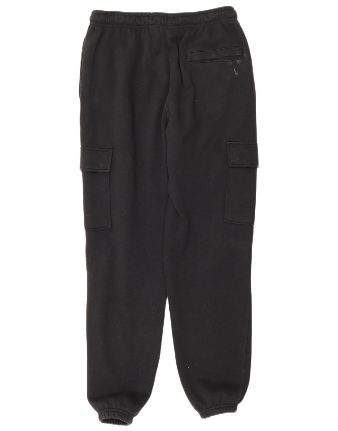 Nike Mens Cargo Calças de treino Joggers Pequeno Algodão Preto