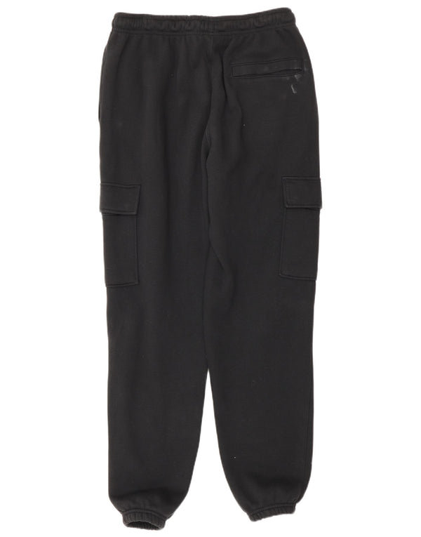 Nike Mens Cargo Calças de treino Joggers Pequeno Algodão Preto