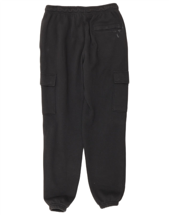 Nike Mens Cargo Calças de treino Joggers Pequeno Algodão Preto