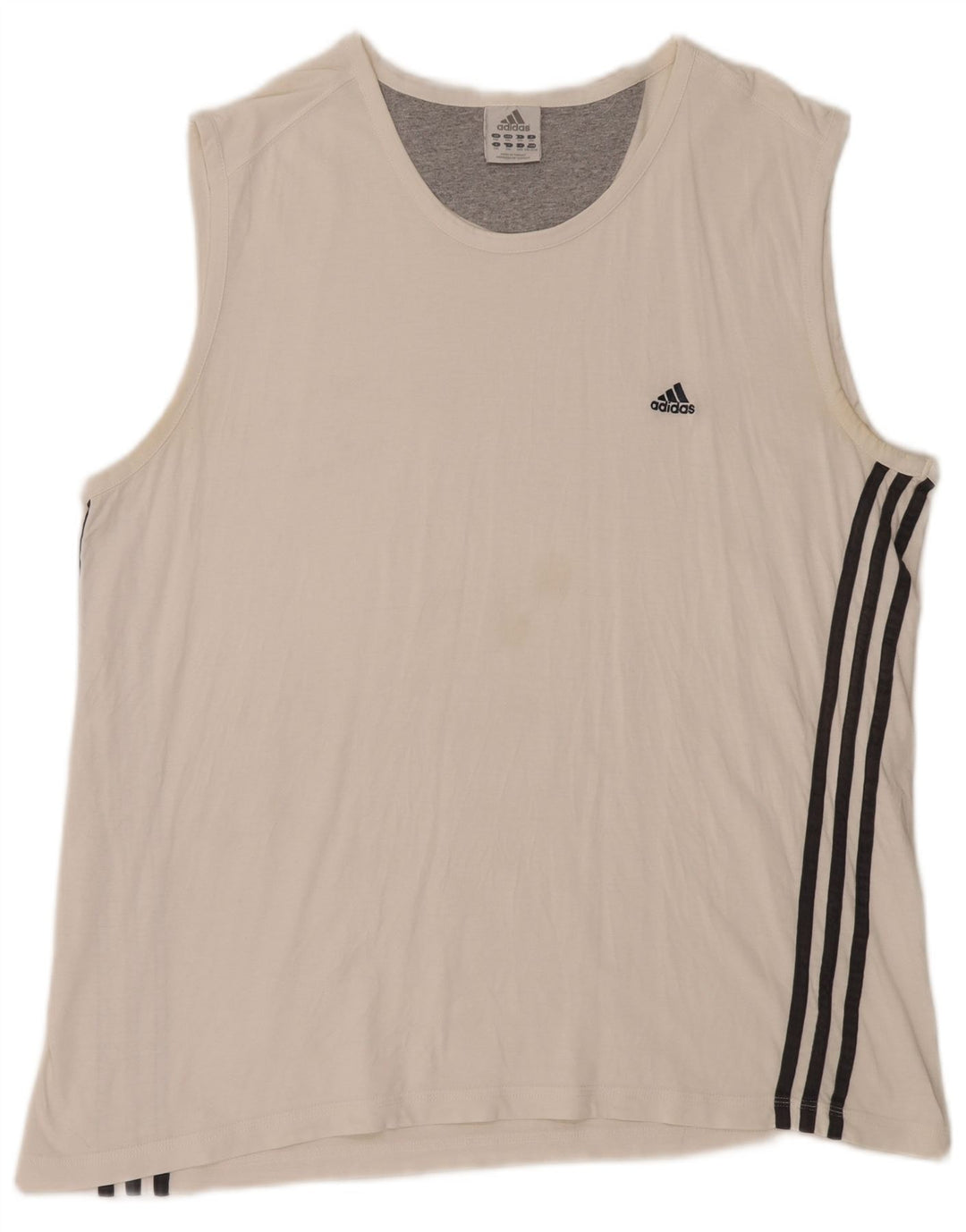Adidas Mens Colete Top 2XL Branco