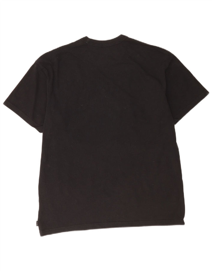 Camiseta masculina Nike Loose Fit Top Médio Algodão Preto
