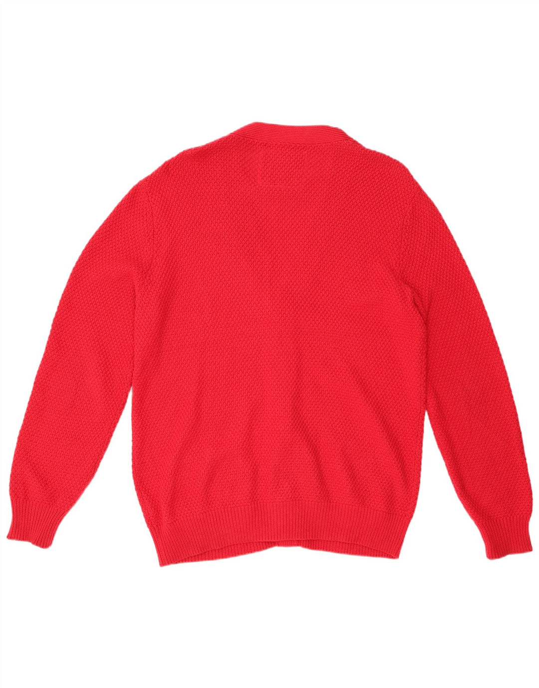 Suéter cardigã masculino JACK WILLS algodão vermelho médio