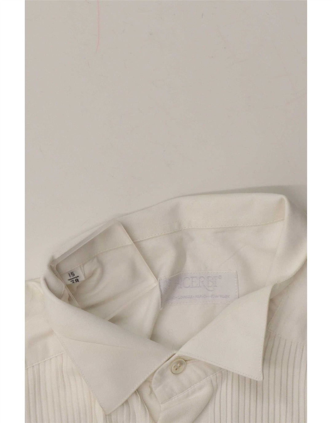 Camisa formal masculina Acerbi tamanho 38 15 médio branco
