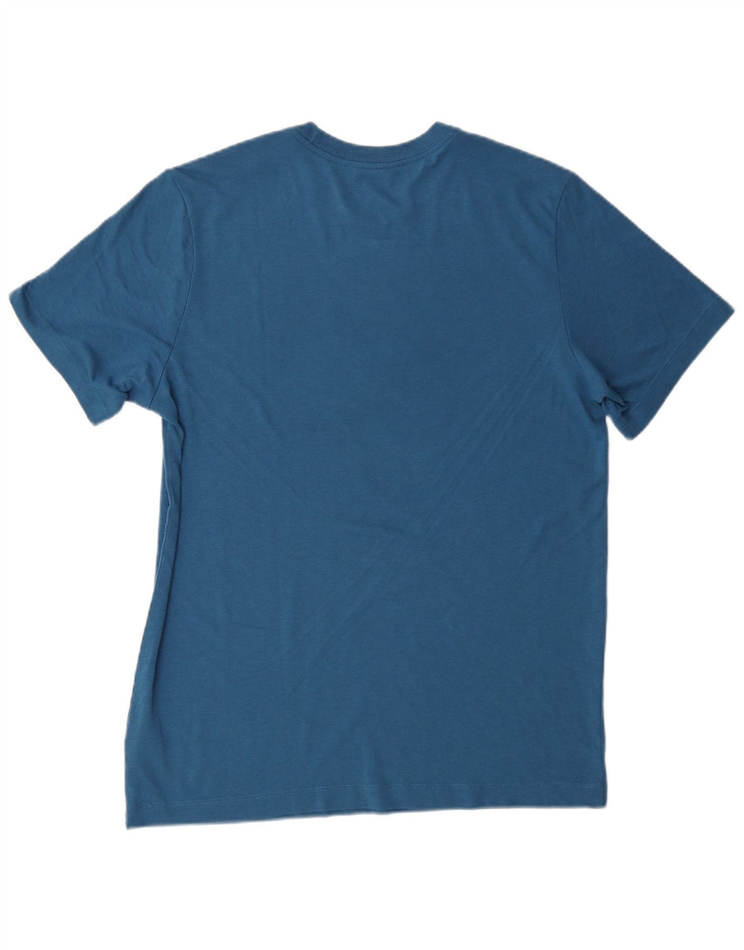 Camiseta masculina NIKE Dri Fit Graphic Top Médio Azul Poliéster