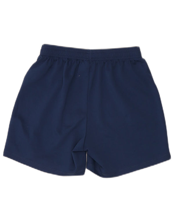 Shorts esportivos UMBRO para meninos 11-12 anos grande poliéster azul marinho