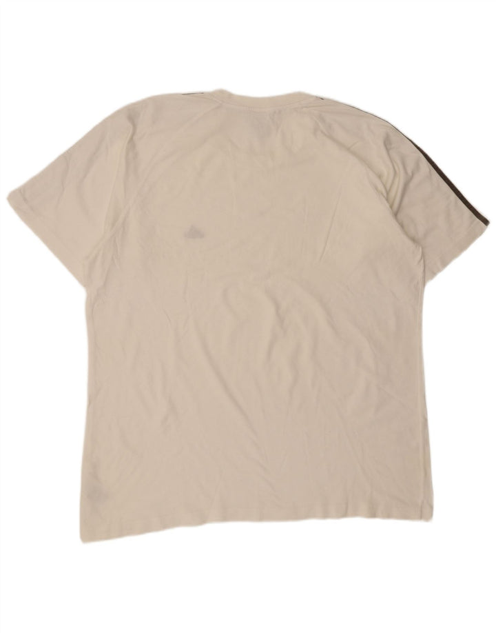 Camiseta masculina ADIDAS Top 2XL algodão branco