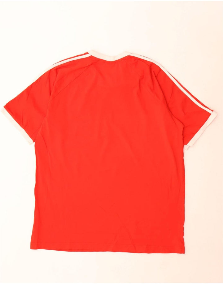 Camiseta masculina Adidas Top XL algodão vermelho