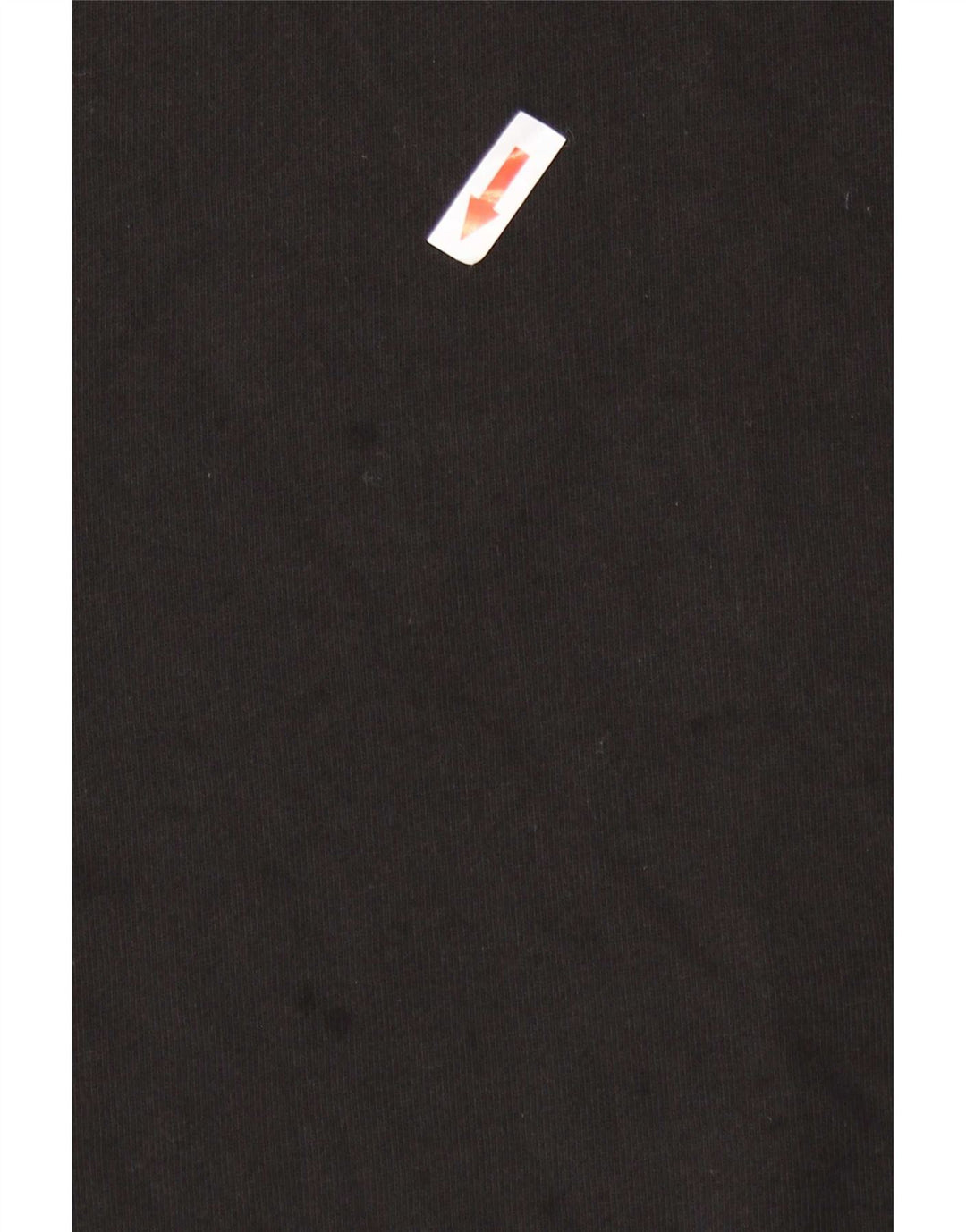 Suéter masculino Superdry com zíper e gola XL em algodão preto